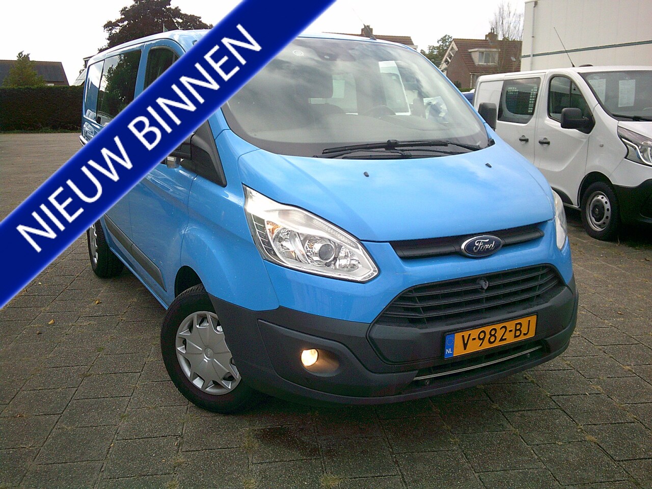 Ford Transit Custom - 290 2.0 TDCI L1H1 Trend DC VOORZIEN VAN DUBB.CABINE+AIRCO!! EURO 6 !! - AutoWereld.nl