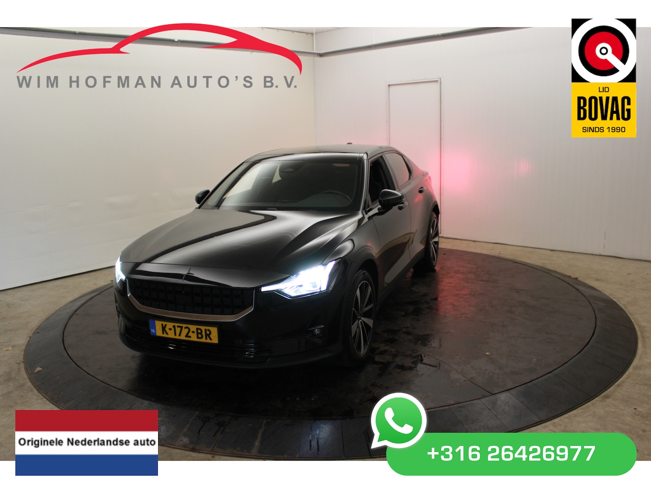Polestar 2 - Long Range Dual Motor Launch Edition 78kWh Trekhaak Pano 360º Cam El-stoelen + Aklep Dhoek - AutoWereld.nl