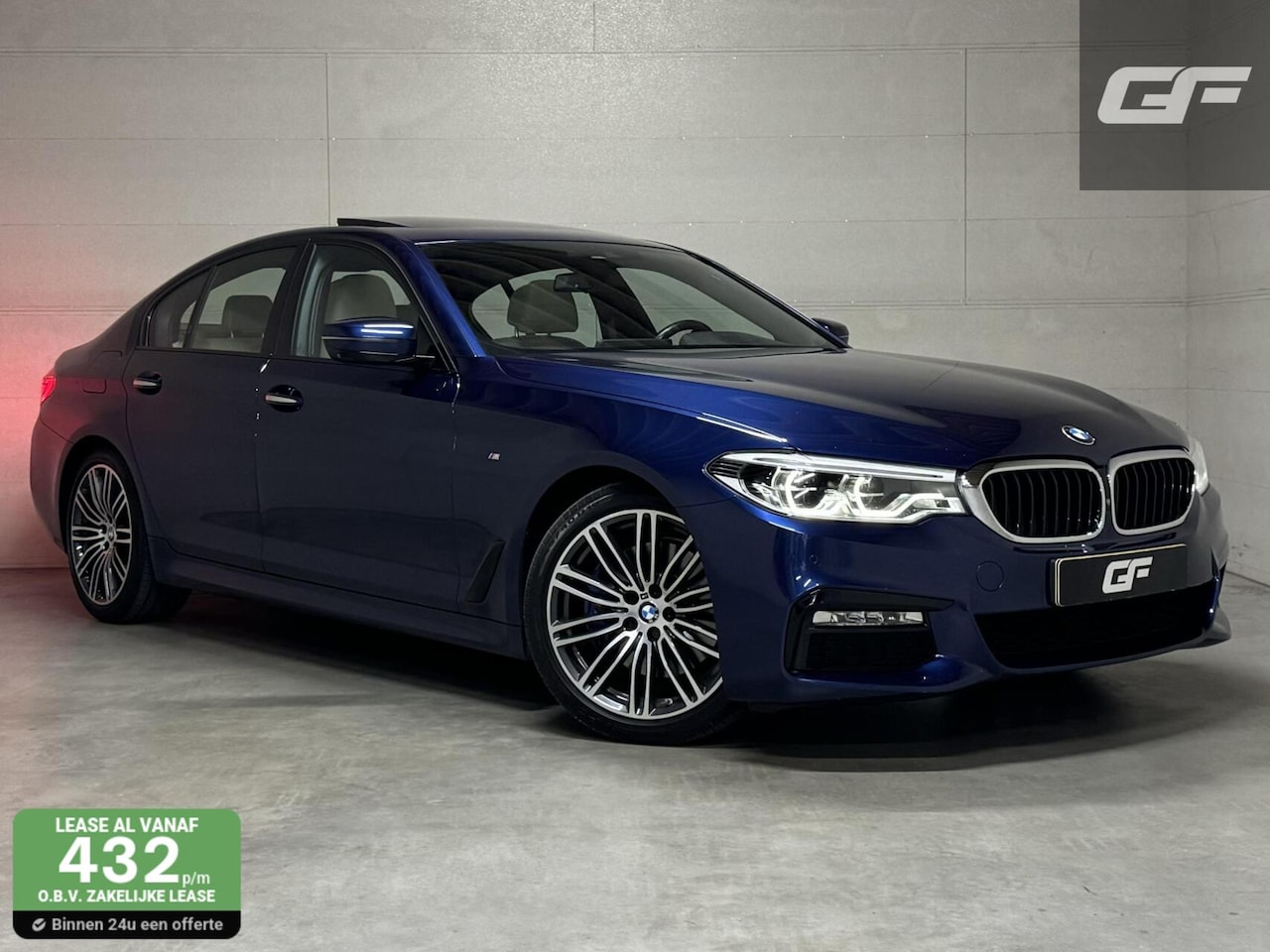 BMW 5-serie - 530d M-Sport Individual Pano HUD 360° Sfeer NAP - AutoWereld.nl