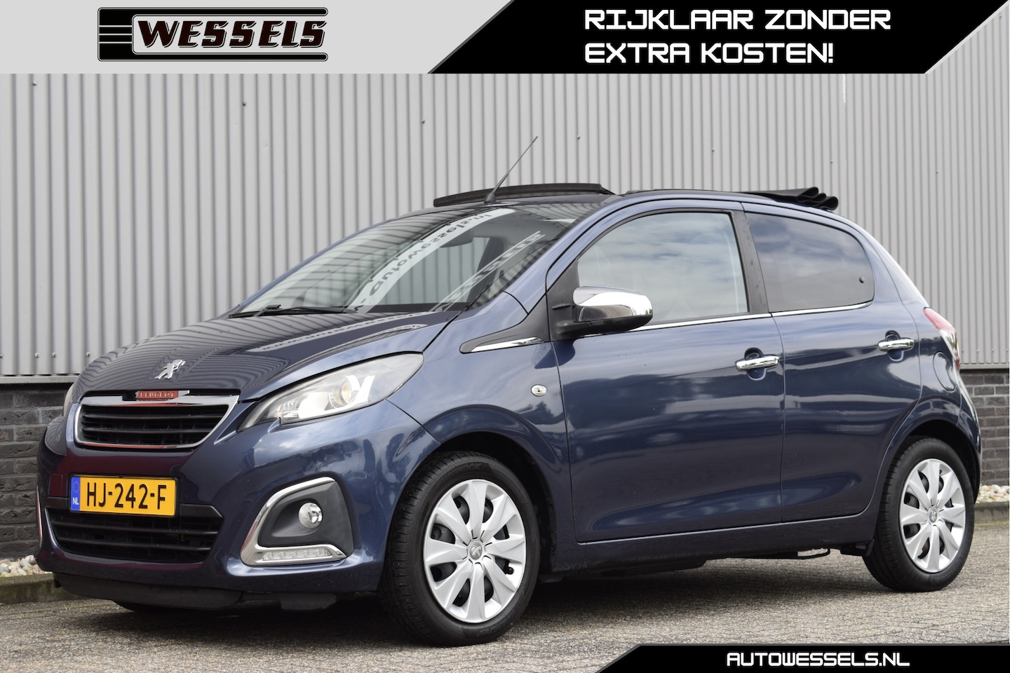 Peugeot 108 - 1.0 e-VTi Allure TOP! Cabrio, Cruise, Elek. ramen, Bluetooth, A/C - AutoWereld.nl