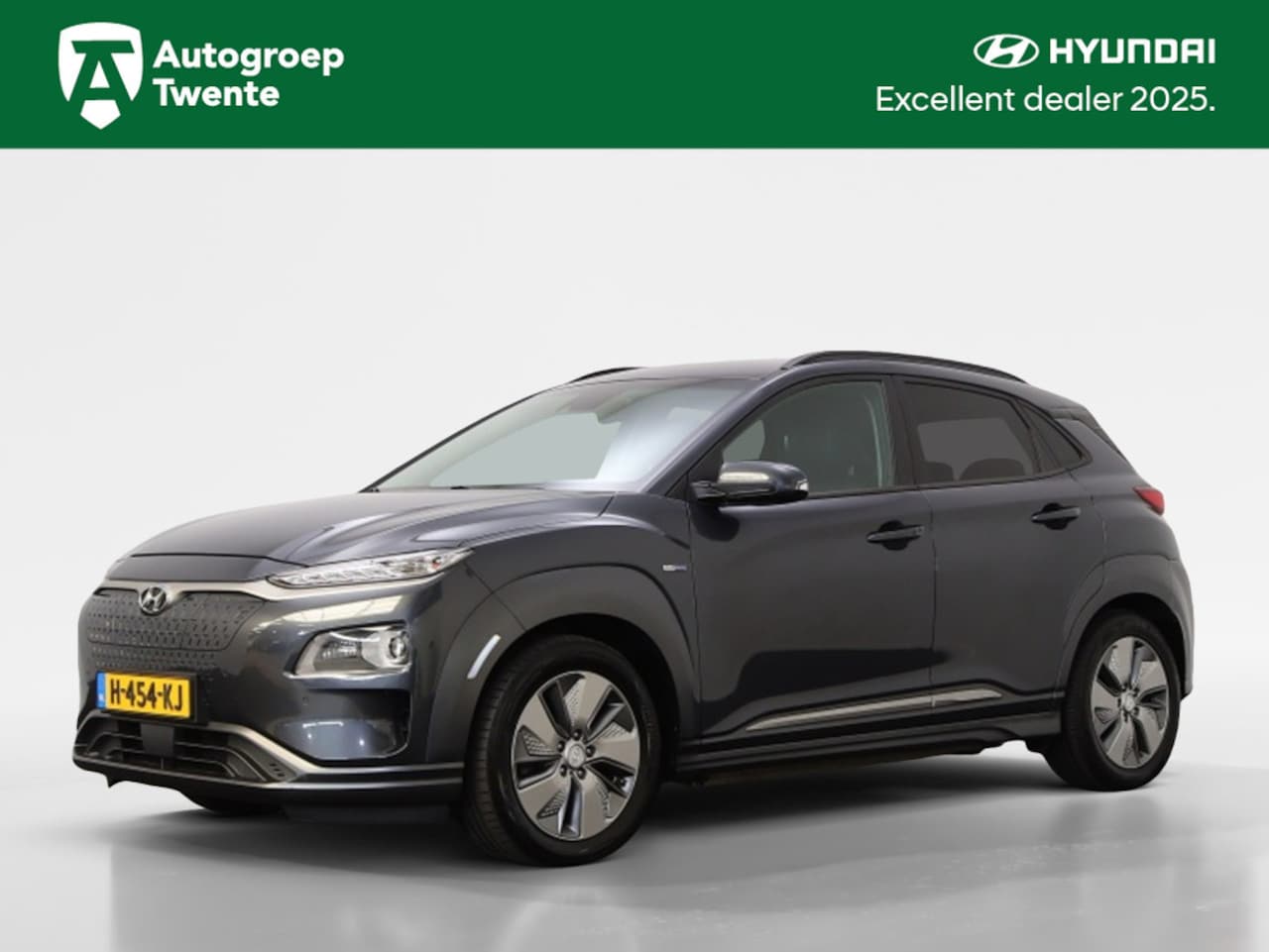 Hyundai Kona Electric - EV Premium 64 kWh | 3 Fase | Navigatie | - AutoWereld.nl