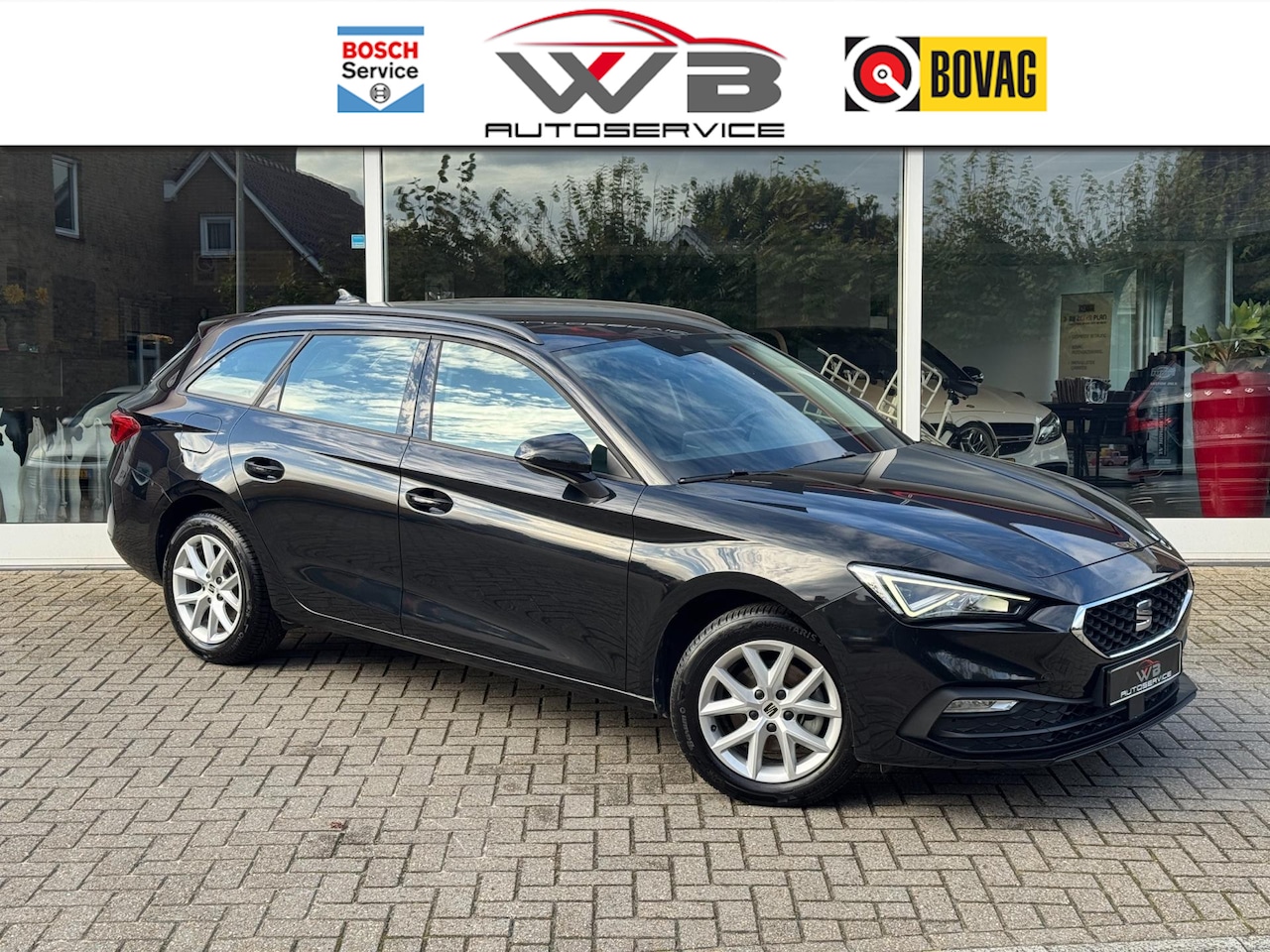 SEAT Leon Sportstourer - 1.0 eTSI Style I Virtual I Carplay I ACC - AutoWereld.nl