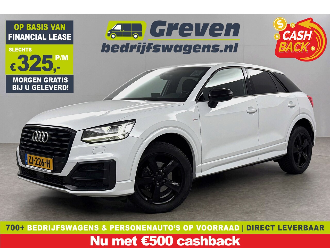 Audi Q2 - 35 TFSI 150PK CoD S-line | LED | Cruisecontrol | Navigatie | Clima | Parkeersensoren | 17' - AutoWereld.nl