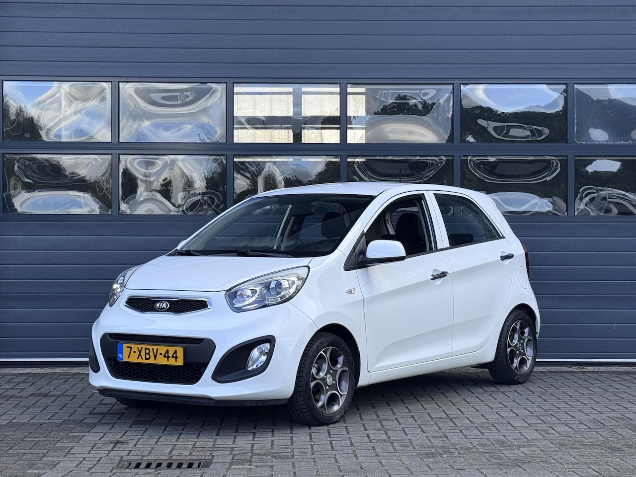 Kia Picanto - 1.0 CVVT BUSINESSLINE I UNIEKE KM-STAND I AIRCONDITIONING I 5-DEURS I ELEKTRISCHE RAMEN - AutoWereld.nl