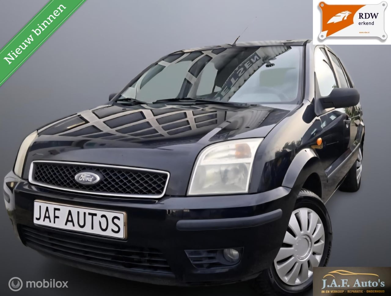 Ford Fusion - 1.4 Airco cv trekhaak elek pakket Nieuwe APK! - AutoWereld.nl