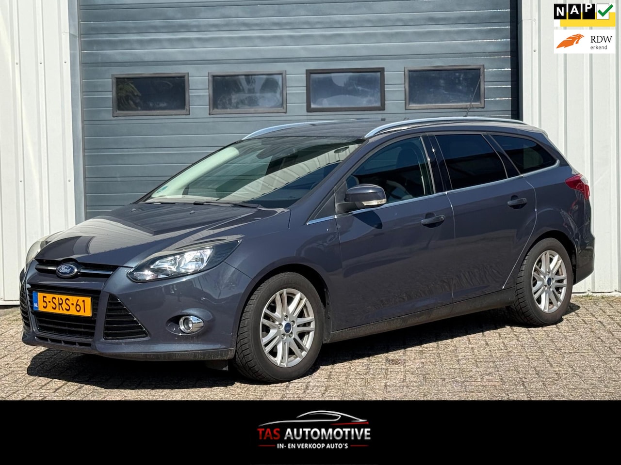Ford Focus Wagon - 1.0 EcoBoost Titanium 2e EIG / NAVI / PDC - AutoWereld.nl
