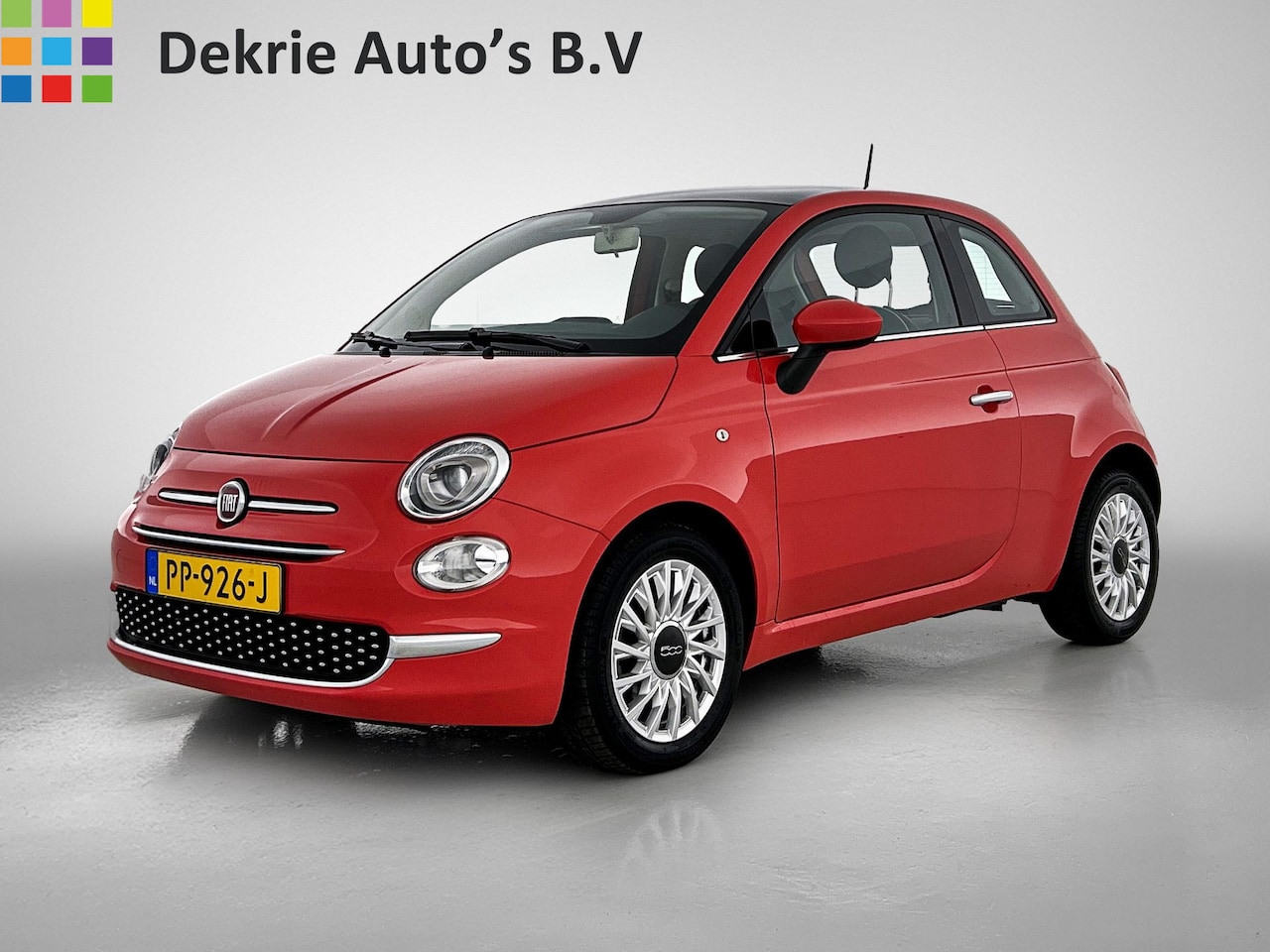 Fiat 500 - 0.9 TwinAir Turbo Lounge / Panoramadak / Airco / Cruise controle / Lm velgen / Apk nieuw - AutoWereld.nl