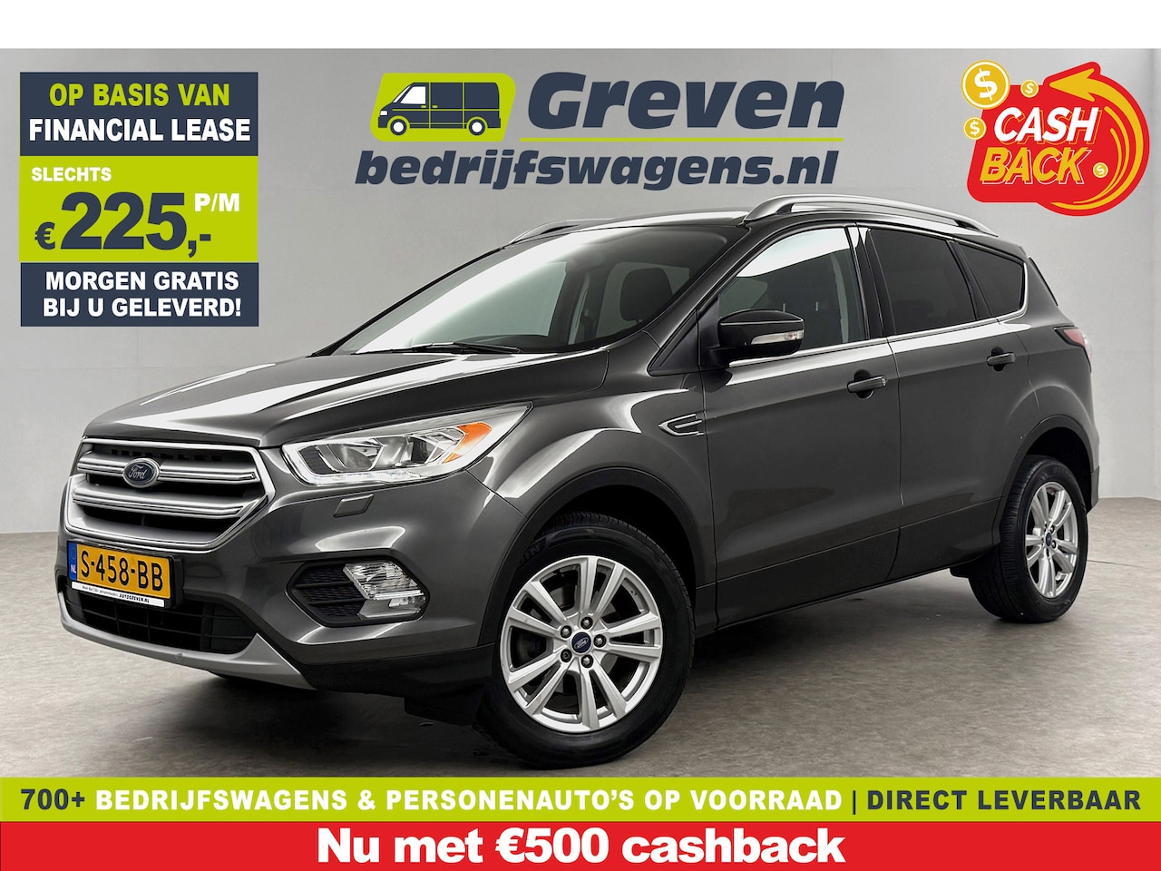 Ford Kuga - 1.5 EcoBoost Titanium | LED | Carplay | Clima | Cruisecontrol | Navigatie | Parkeersens. | - AutoWereld.nl