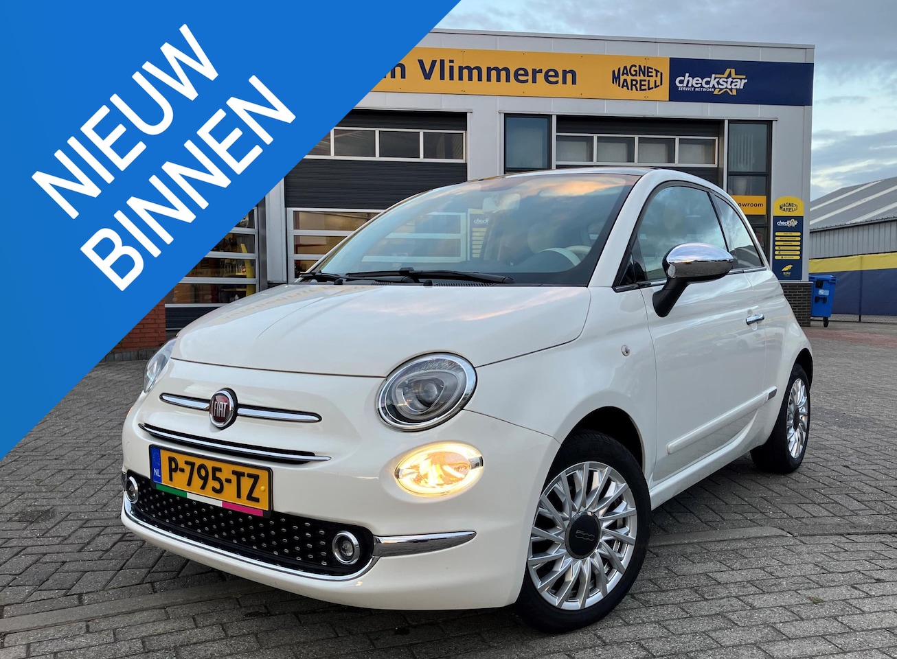 Fiat 500 - 1.2 Lounge | Panoramadak | Cruise control | - AutoWereld.nl
