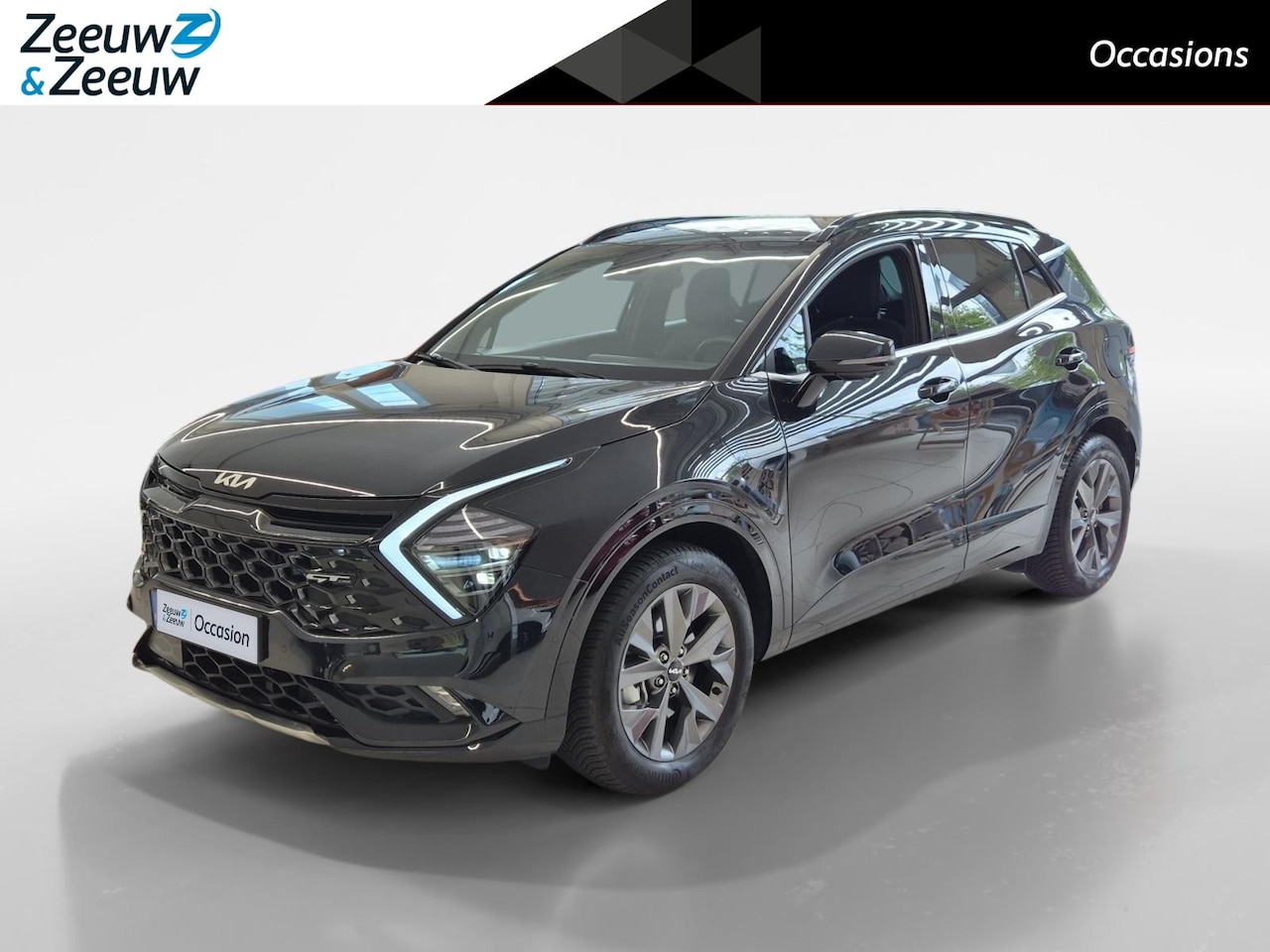 Kia Sportage - 1.6 T-GDi Hybrid GT-PlusLine | Airco | Navi | Camera | Stoelverwarming | Leder | Panoramad - AutoWereld.nl
