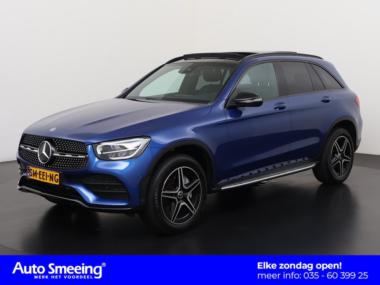 Mercedes-Benz GLC-klasse - 300e 4MATIC AMG Night | Panoramadak | Leder | Memory stoel | Trekhaak | Zondag open! - AutoWereld.nl