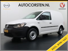 Volkswagen Caddy - 2.0TDI L1H1 BMT Airco Navi App Connect Discover Media Pdc Trendline Schuifdeur Betonplex V