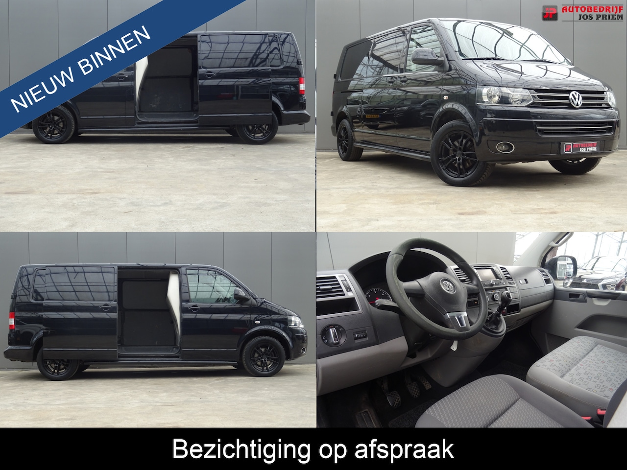Volkswagen Transporter - 2.0 TDI L2 Comfortline * NAVIGATIE * 2x SCHUIFDEUR * 140 PK !! - AutoWereld.nl