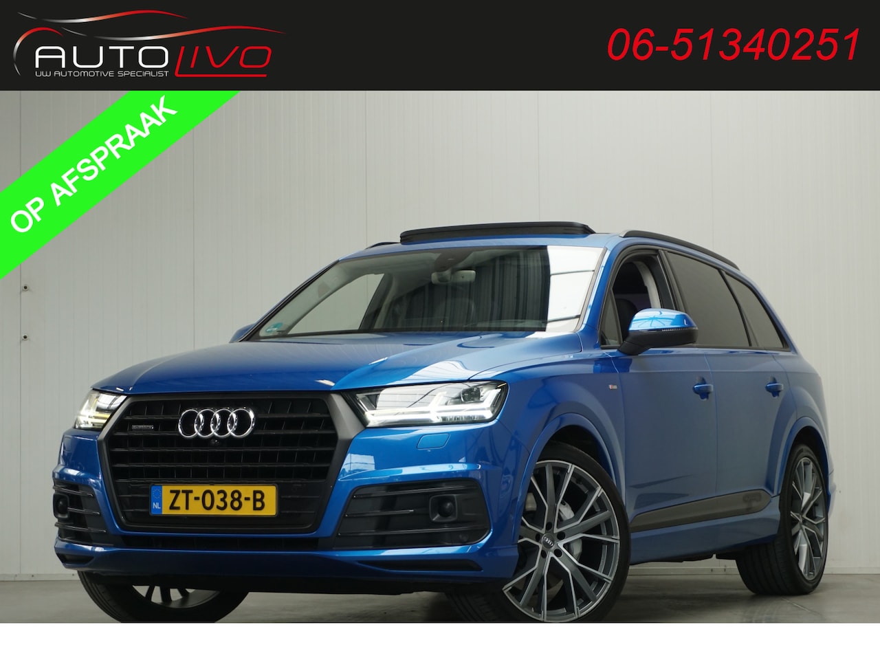 Audi Q7 - 3.0 TFSI quattro Pro Line + 7p UNIEK! FULL OPTIONS! S-LINE! - AutoWereld.nl