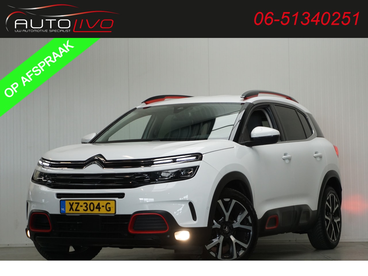 Citroën C5 Aircross - 1.2 PureTech Business Plus LEER ST. VERW. NAVI CAMERA CLIMA PDC etc. - AutoWereld.nl