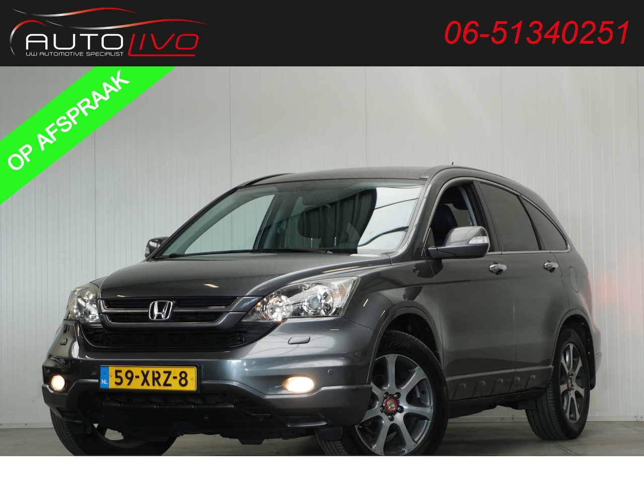 Honda CR-V - 2.0i Executive NL AUTO! PANO LEER CLIMA ST. VERW. TREKHAAK etc. - AutoWereld.nl