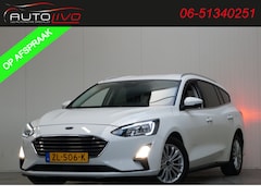 Ford Focus Wagon - 1.5 EcoBlue Titanium Business AUTOMAAT NAVI CLIMA ST. VERW. CRUISE APPLE etc