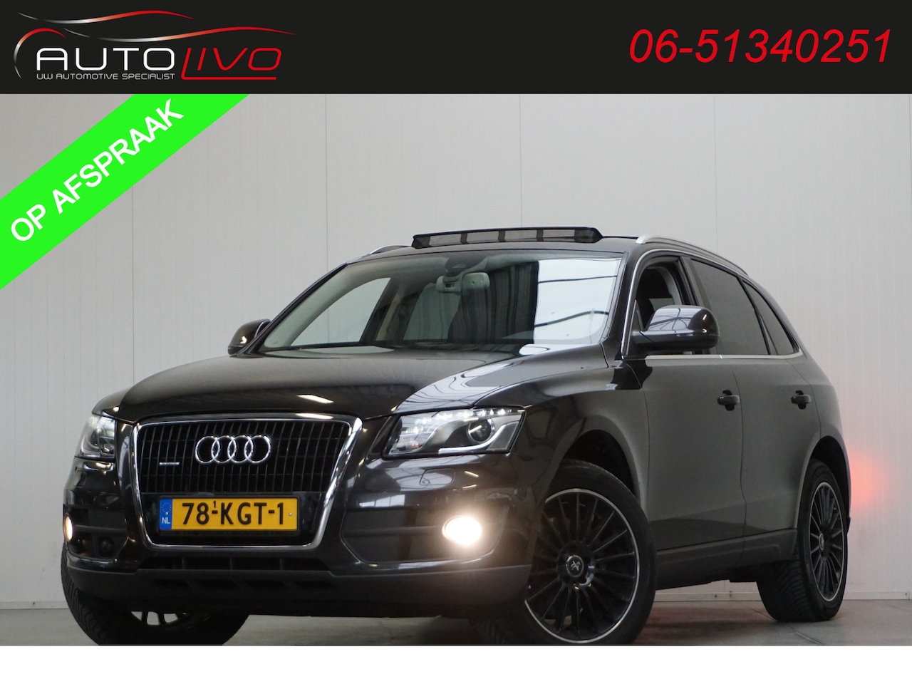 Audi Q5 - 3.2 FSI quattro Pro Line 270 PK! NL AUTO! PANO B&O XENON CLIMA PDC CRUISE TREKHAAK etc. - AutoWereld.nl