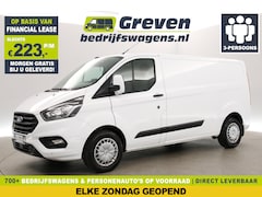 Ford Transit Custom - 300 2.0 TDCI L2H1 | Airco | Cruise | Carplay | Navigatie | 3 Persoons | Parkeersensoren |