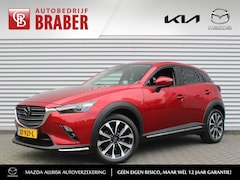 Mazda CX-3 - 2.0 SkyActiv-G 120 GT-M | Stuur-/stoelverwarming | Cruise adapt. | Camera | HUD | LED | Cl