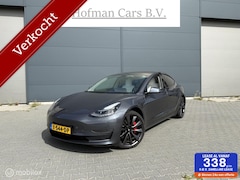 Tesla Model 3 - Performance AWD 75 kWh Wit Leder Trekhaak 2019 Dual Motor