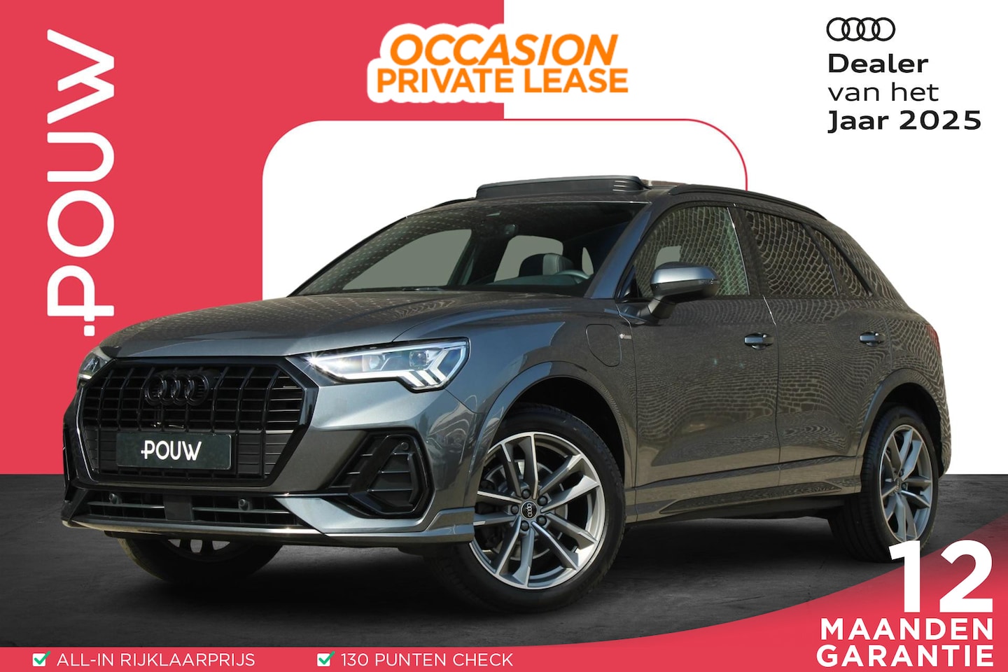 Audi Q3 - 45 TFSIe 245pk S Edition | SoH 94% | Panoramadak | Sonos | Trekhaak Wegklapbaar | Verwarmb - AutoWereld.nl
