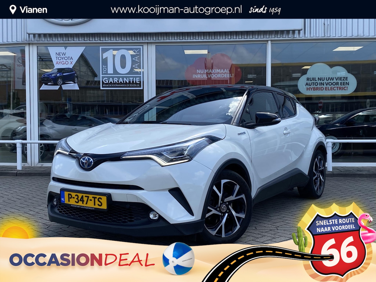 Toyota C-HR - 1.8 Hybrid Bi-Tone 1.8 Hybrid Bi-Tone - AutoWereld.nl