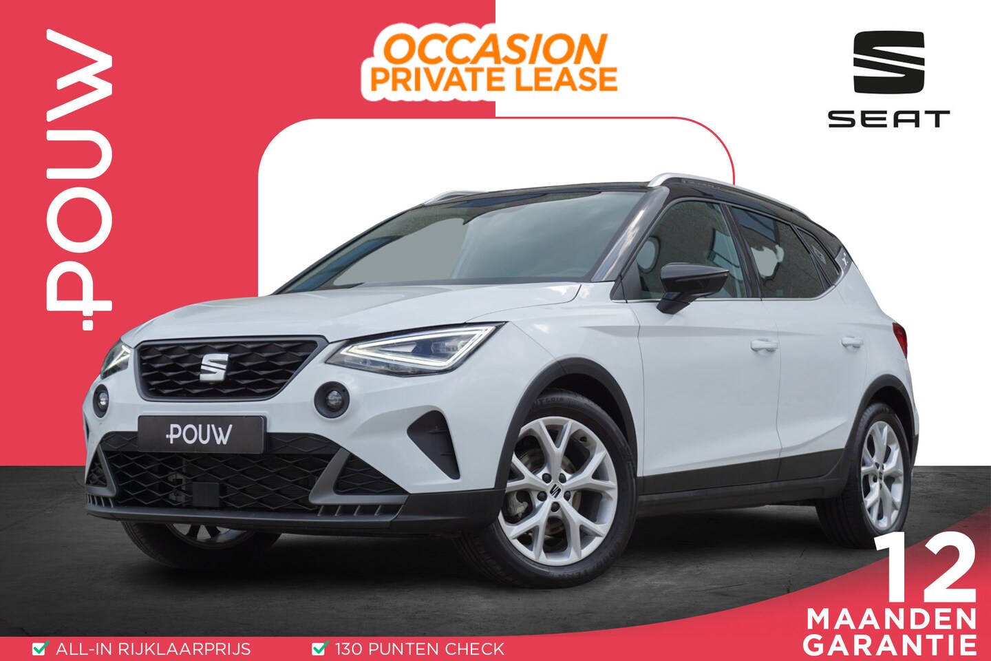 SEAT Arona - 1.0 TSI 95pk FR Business Connect | Adaptive Cruise | PDC Achter | Drive Mode Select | Full - AutoWereld.nl