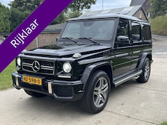 Mercedes-Benz G-klasse - 63 AMG Zwart Designo Schuifdak Navigatie Camera Harman Kardon Full Options Nieuwstaat Rijk