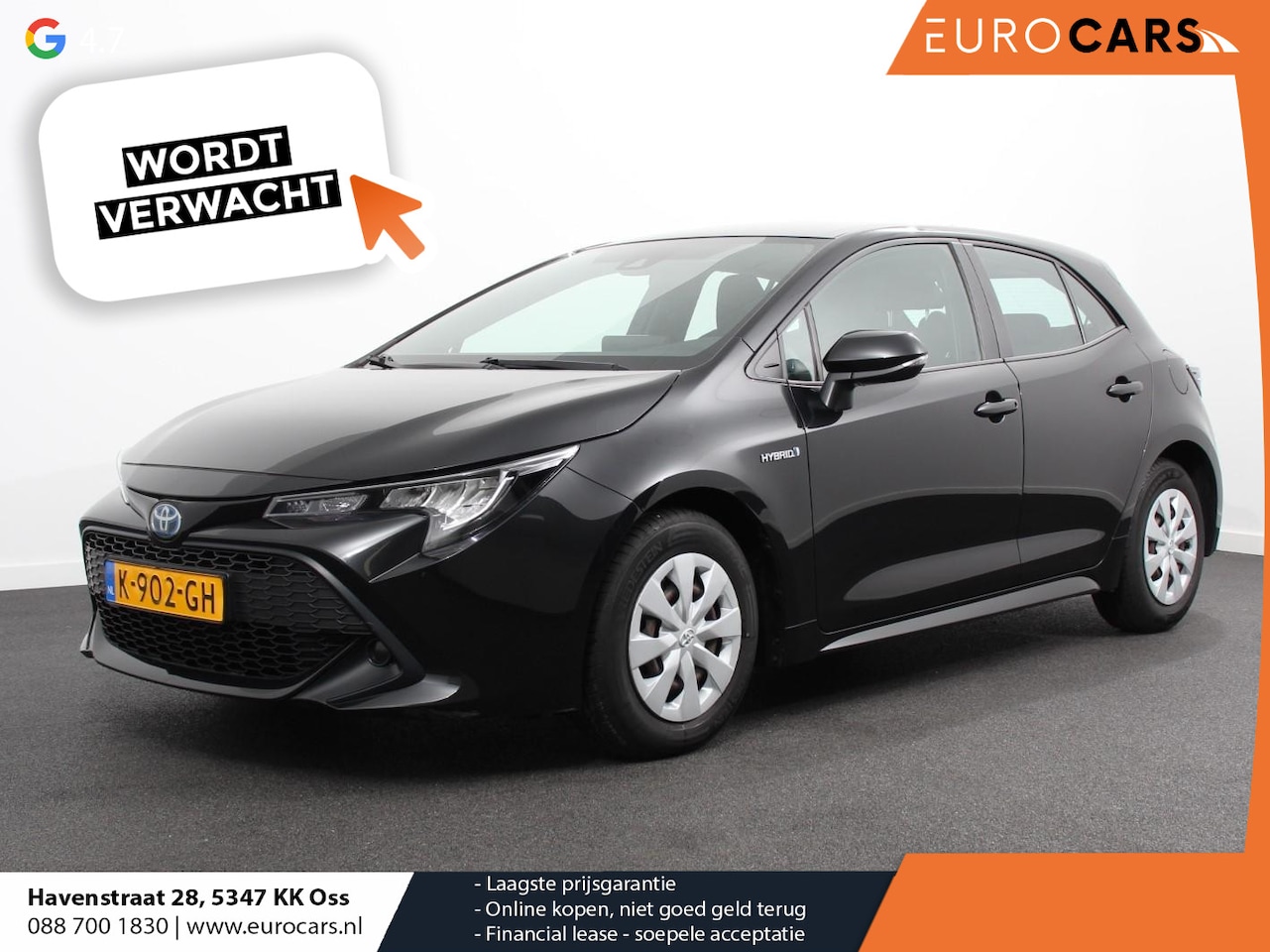 Toyota Corolla - 1.8 Hybrid Comfort Climate control Navigatie Cruise control LED Achteruitrij camera Apple - AutoWereld.nl