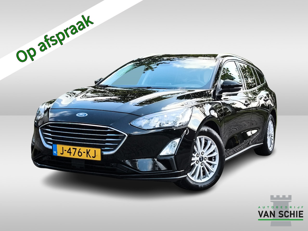 Ford Focus Wagon - 1.0 EcoBoost Titanium X Business (126 PK) 1e-Eig. & Dealer-Onderh. BOVAG-Garantie. NL-Auto - AutoWereld.nl