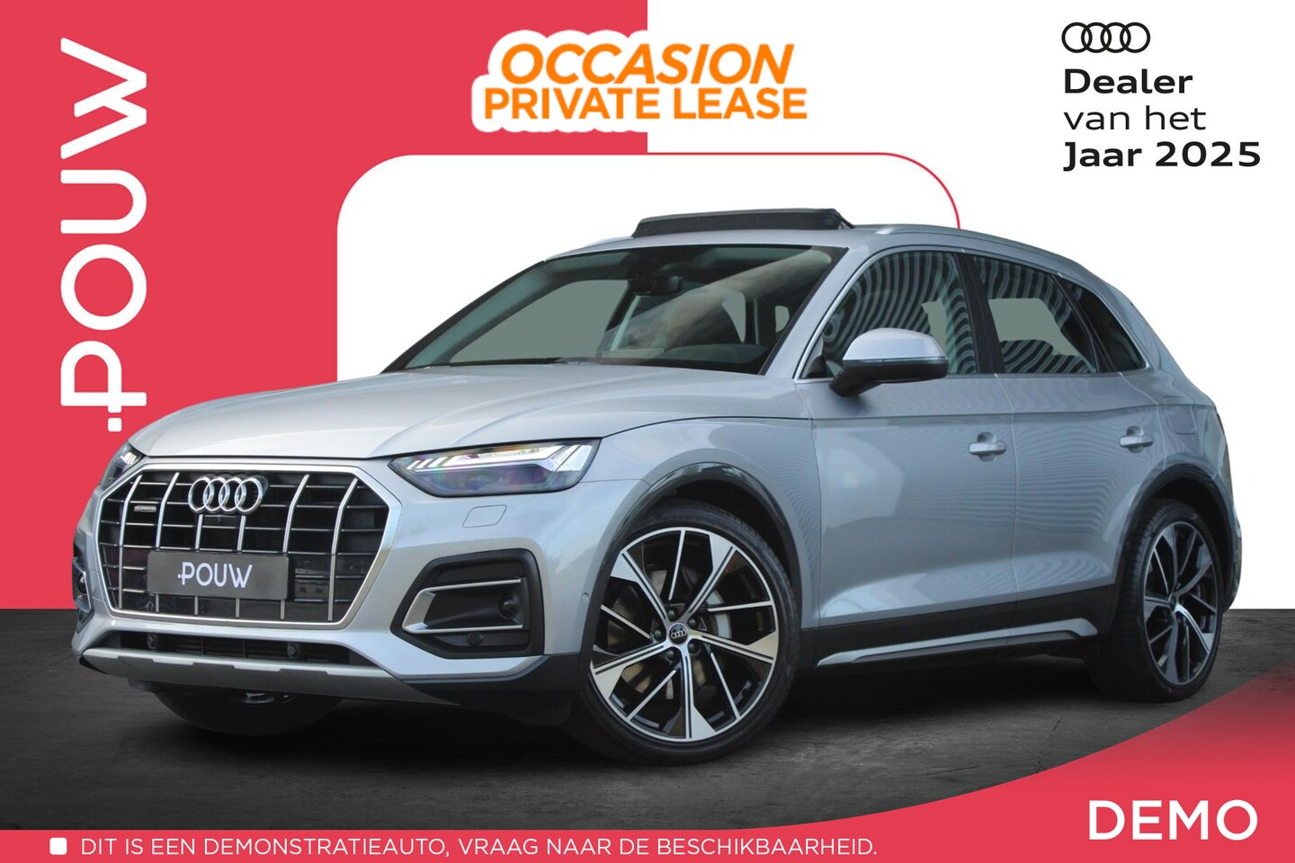 Audi Q5 - 50 TFSIe 299pk PHEV S Edition | SoH 96% | Panoramadak | Luchtvering | Trekhaak | 21" Velge - AutoWereld.nl
