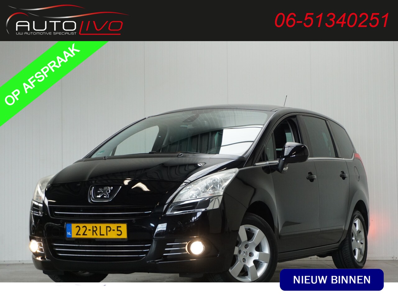 Peugeot 5008 - 1.6 THP ST 7p. PANO NAVI CLIMA PDC CRUISE TREKHAAK etc. - AutoWereld.nl