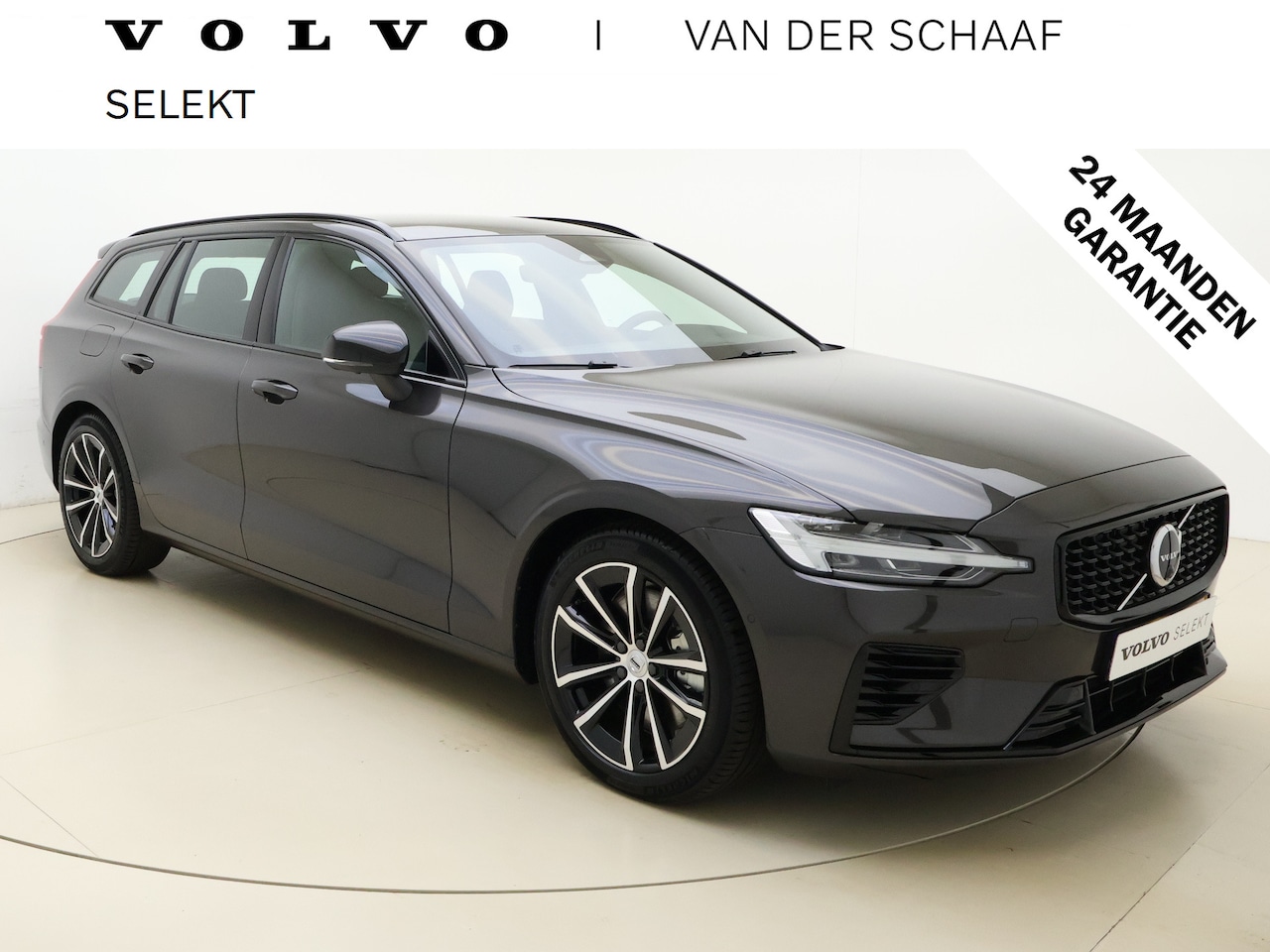 Volvo V60 - T6 350pk AWD Plus Dark / Sportleder / 360 Camera / El. Trekhaak / Harman&Kardon / Verw. Vo - AutoWereld.nl