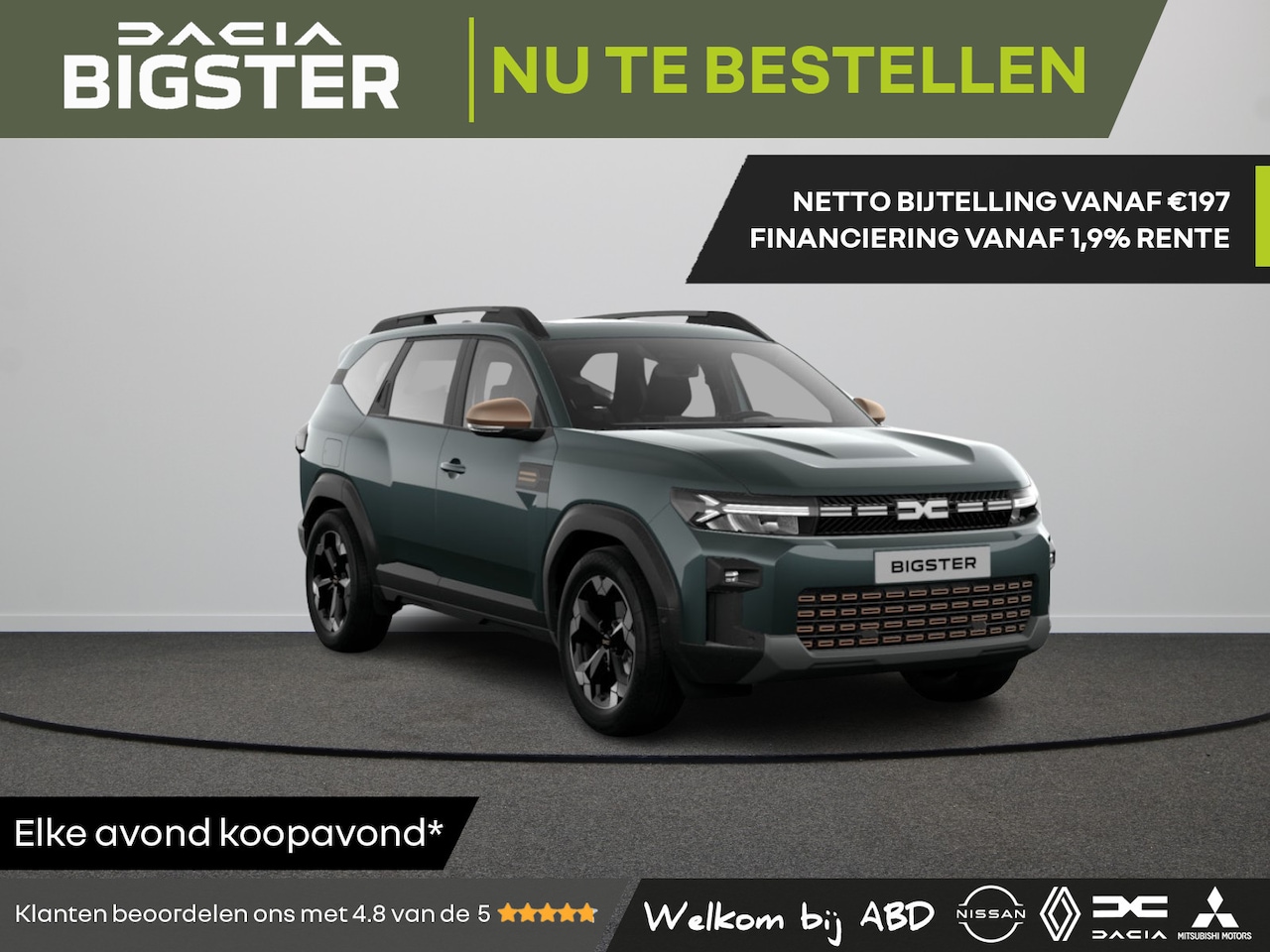 Dacia Bigster - Extreme Hybrid | Achteruitrijcamera | Cruise Control en snelheidsbegrenzer | Dacia Handsfr - AutoWereld.nl
