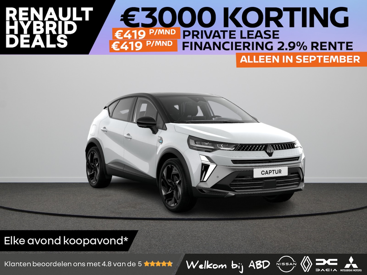 Renault Captur - esprit Alpine Full hybrid | Achteruitrijcamera | Adaptive Cruise Control | Elektronisch ge - AutoWereld.nl