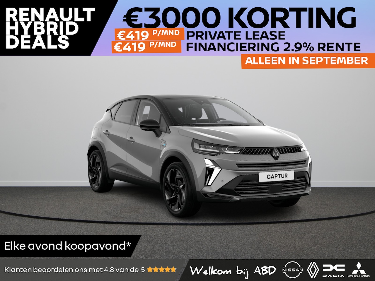 Renault Captur - esprit Alpine Full hybrid | Achteruitrijcamera | Adaptive Cruise Control | Elektronisch ge - AutoWereld.nl