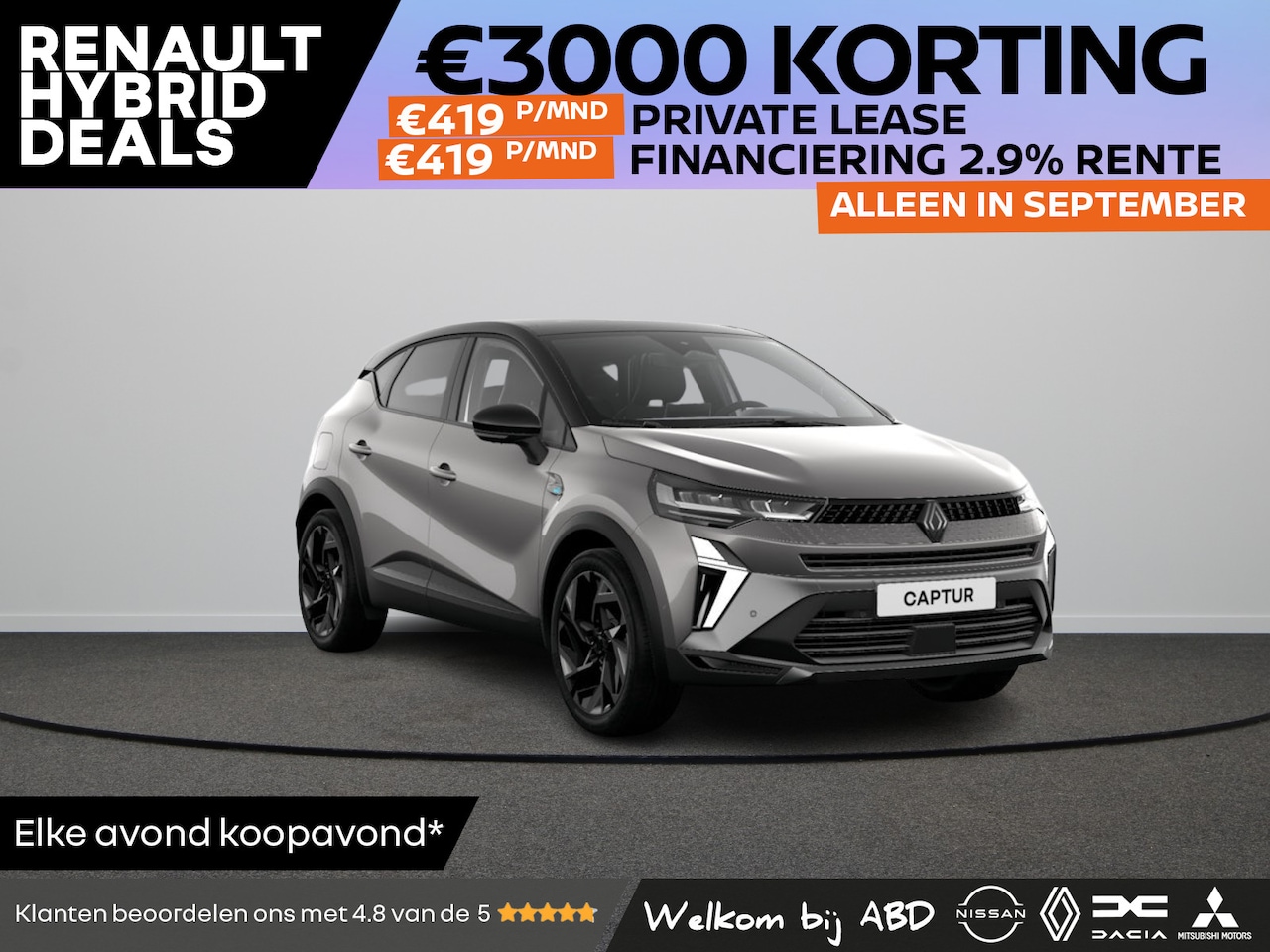 Renault Captur - esprit Alpine Full hybrid | Achteruitrijcamera | Adaptive Cruise Control | Elektronisch ge - AutoWereld.nl