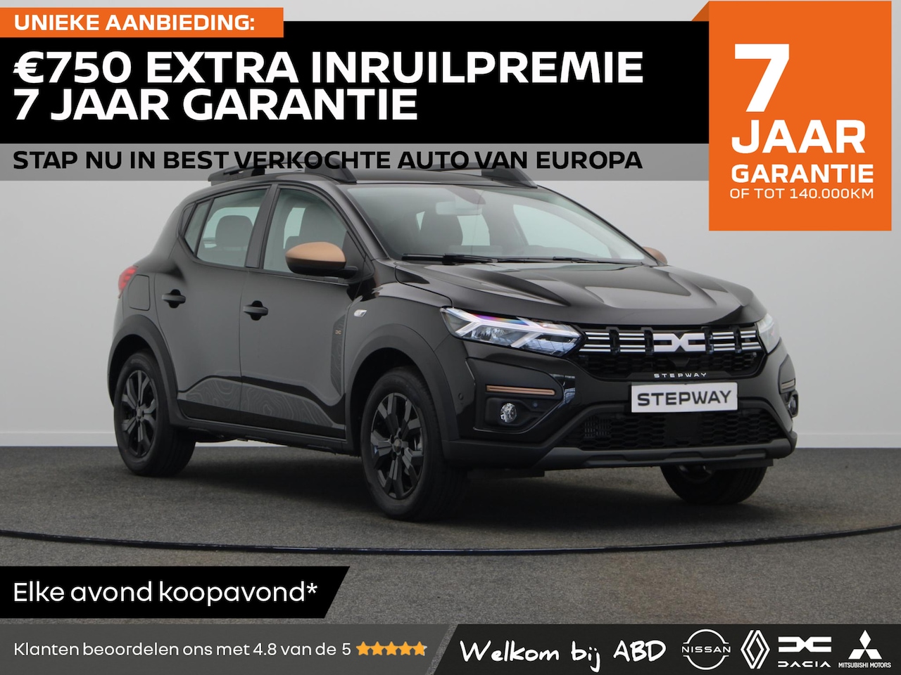Dacia Sandero Stepway - Extreme TCE 110 | Achteruitrijcamera | Cruise Control en snelheidsbegrenzer | Dagrijverlic - AutoWereld.nl