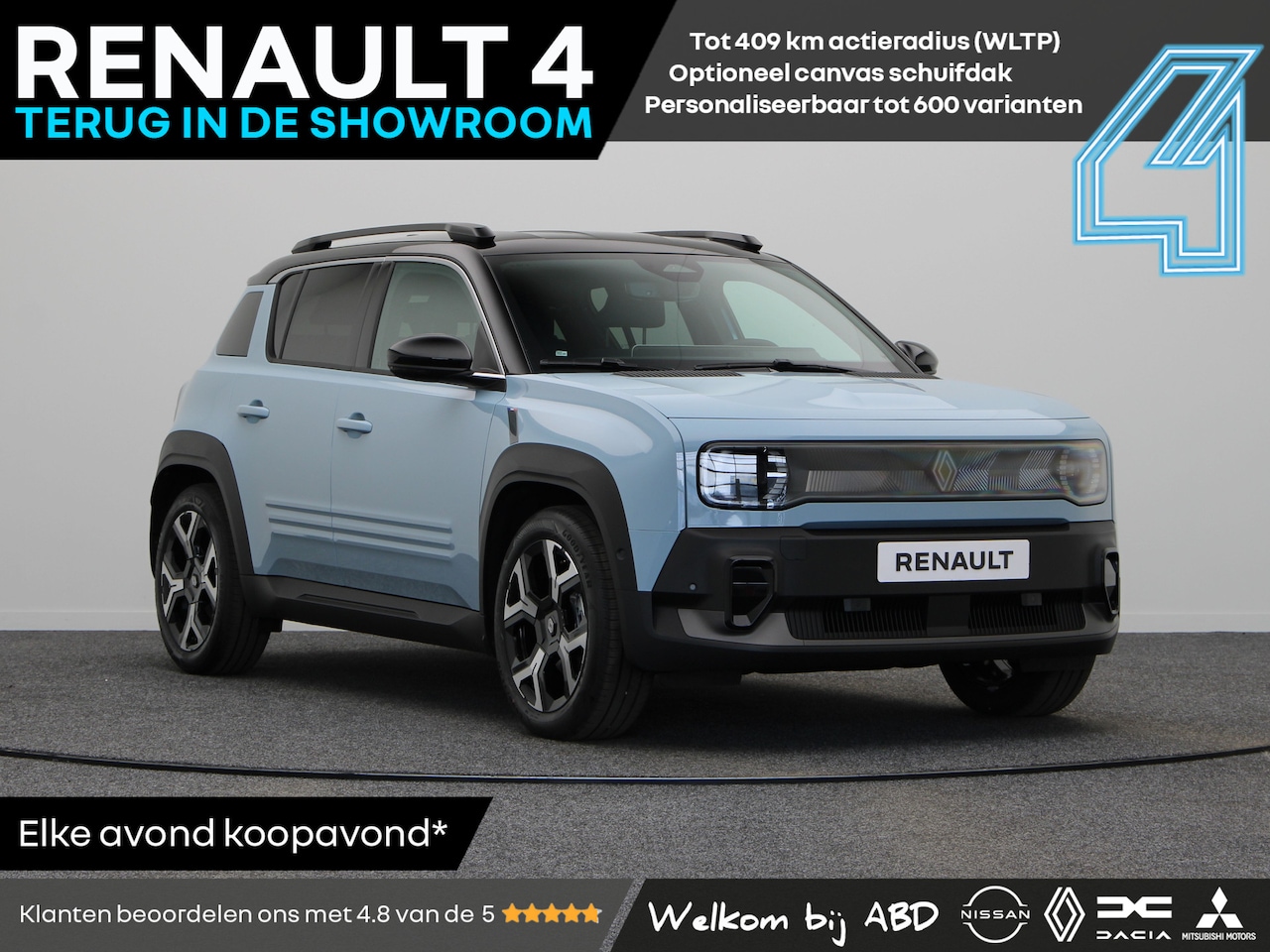 Renault 4 - Techno Comfort range | Achteruitrijcamera | Elektronisch geregelde airconditioning | Full - AutoWereld.nl