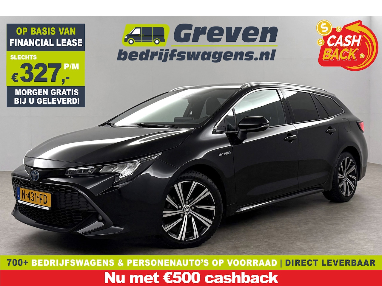 Toyota Corolla - 1.8 Hybrid Business Plus | Camera | Cruisecontrol | LED | Virtual Cockpit | Navigatie | 17 - AutoWereld.nl