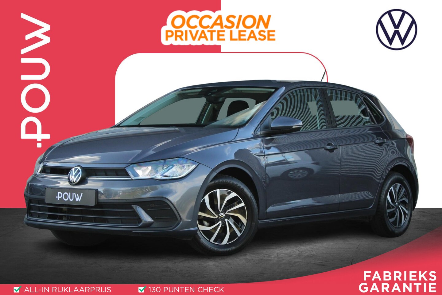 Volkswagen Polo - 1.0 TSI 95pk Life | Apple Carplay & Android Auto | Achteruitrijcamera | Cruise Control - AutoWereld.nl