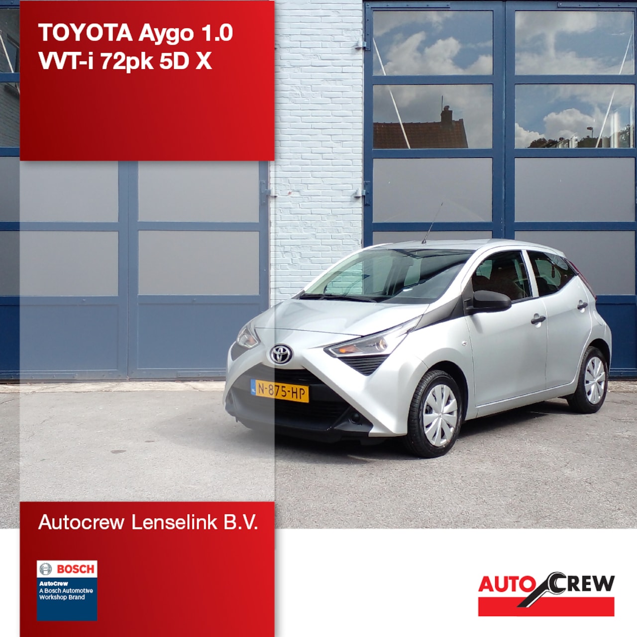 Toyota Aygo - 1.0 VVT-i 72pk 5D X | Origineel NL | - AutoWereld.nl