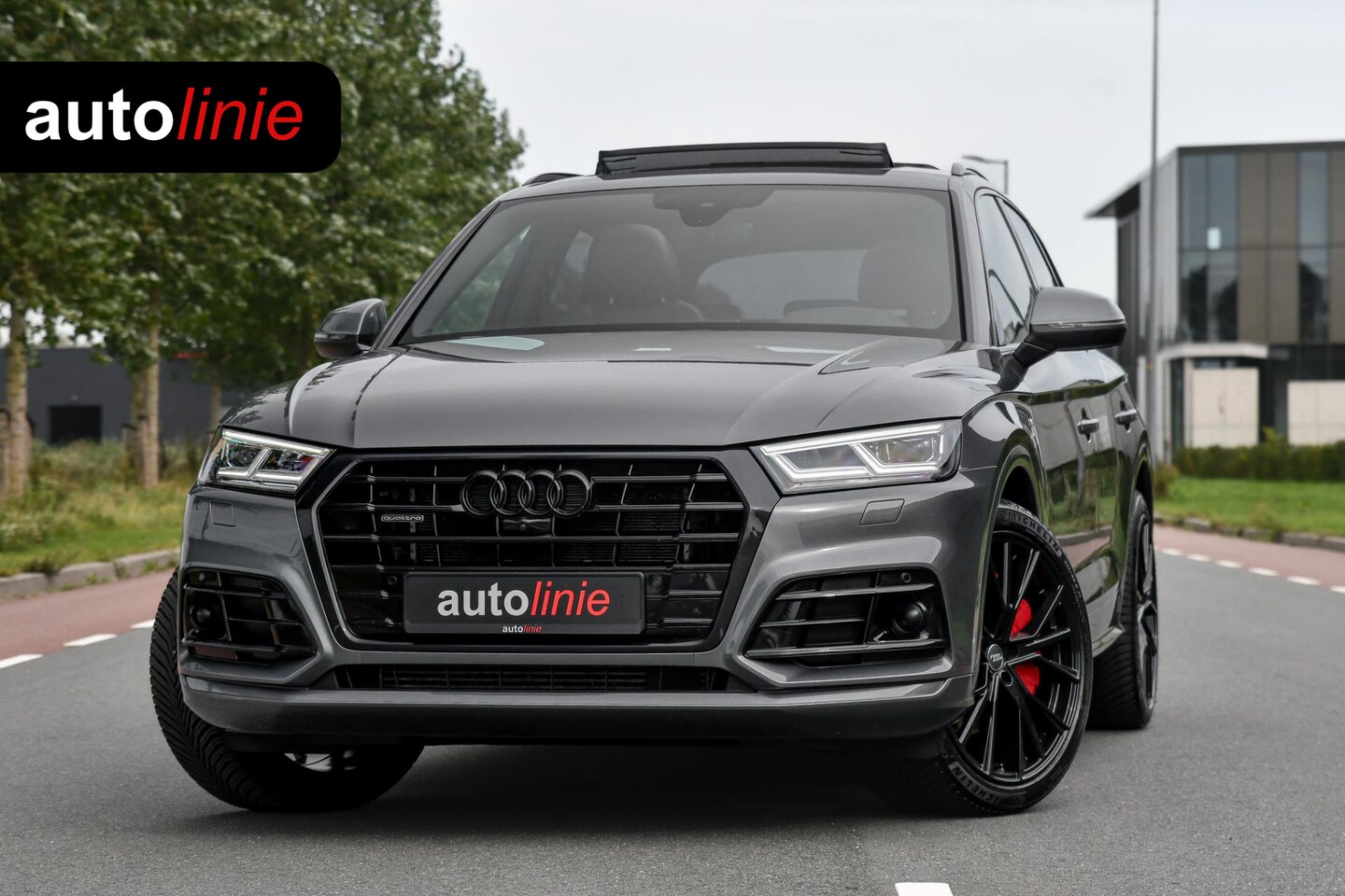 Audi Q5 - 55 TFSI e quattro Competition 3x S-Line. Luchtv, Massage, Pano, ACC, 360, B&O, Trekh, Keyl - AutoWereld.nl