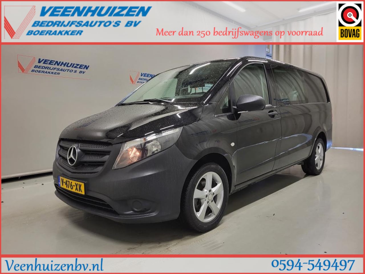 Mercedes-Benz Vito - 111CDI L2/H1 Dubbele Cabine Euro 6! - AutoWereld.nl
