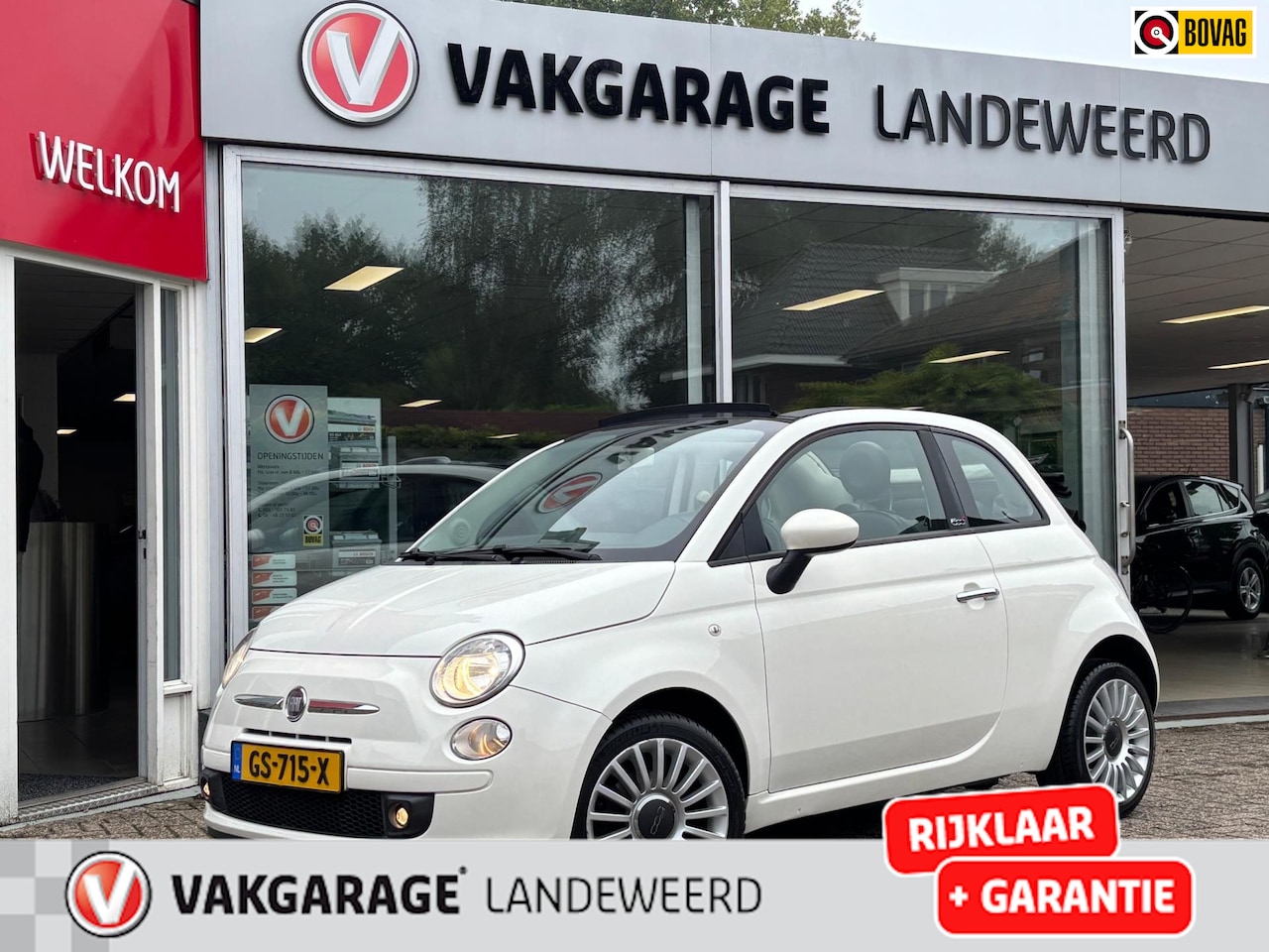 Fiat 500 C - 0.9 TwinAir Lounge 0.9 TwinAir Lounge (RIJKLAAR met APK t/m aug-2026) - AutoWereld.nl