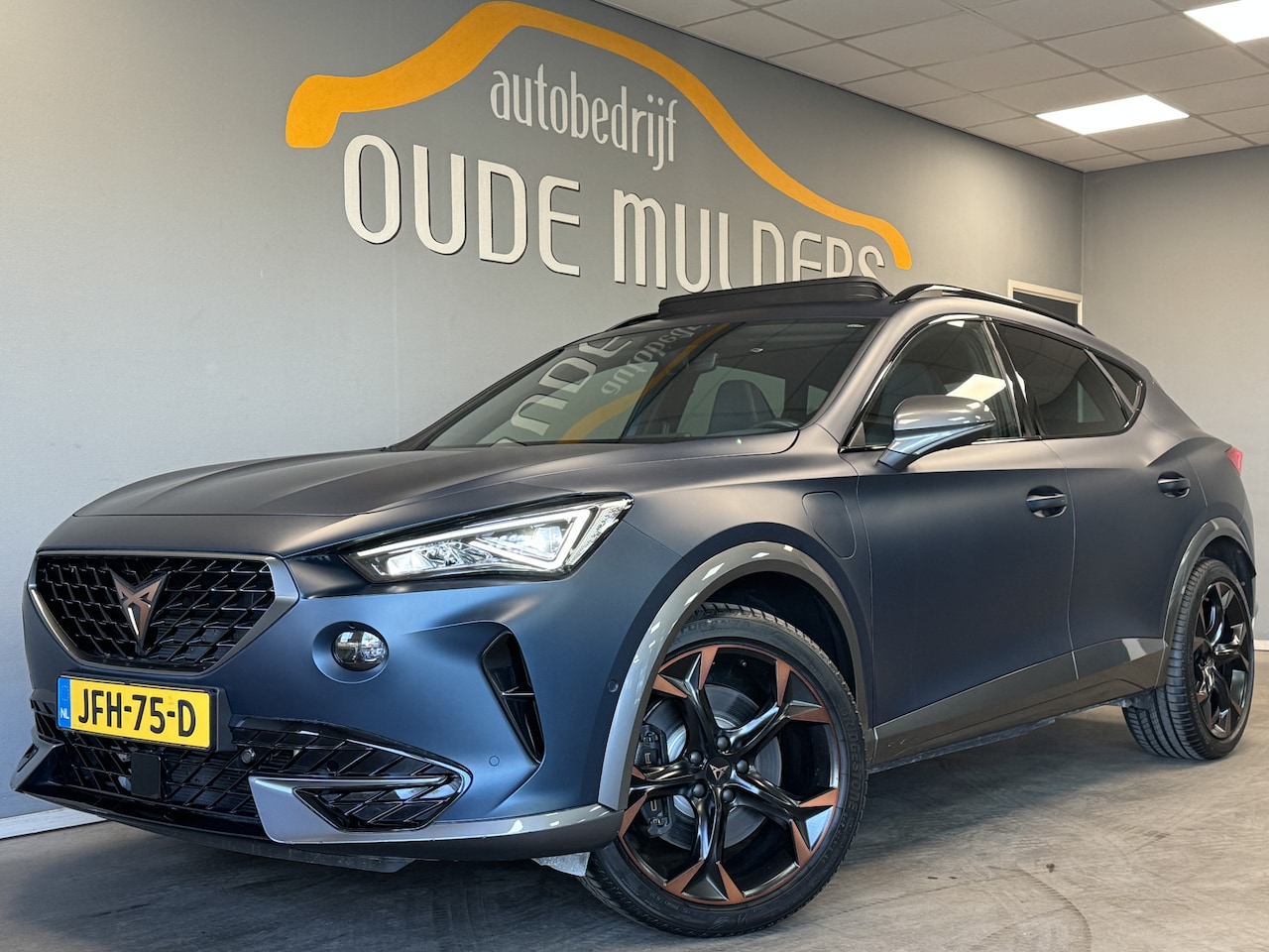 CUPRA Formentor - 1.4 VZ Mat Blauw/Leder/Panoramadak/Memory - AutoWereld.nl
