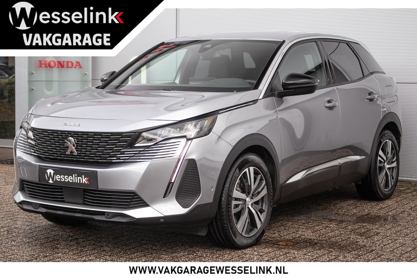 Peugeot 3008 - 1.6 HYbrid 180 Allure Pack Business - All-in rijklrprs | Adpt. cruise | 360 cam. | Carplay - AutoWereld.nl