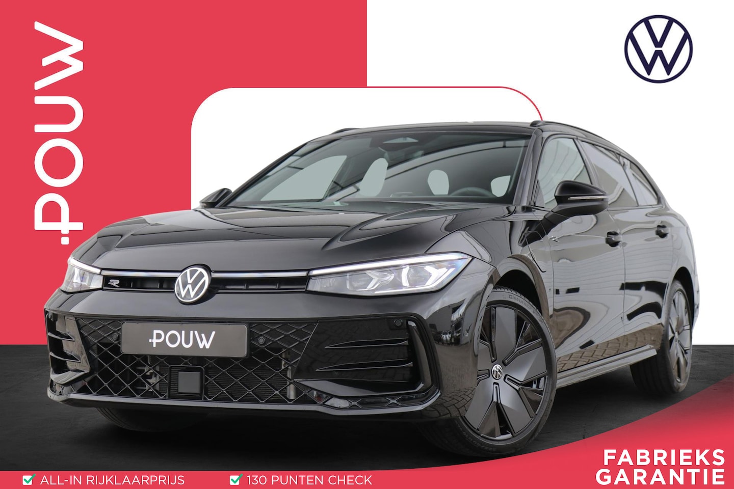 Volkswagen Passat Variant - 1.5 eHybrid 272pk R-Line | SoH 100% | Trekhaak | stoelverwarming | Achteruitrijcamera | Bl - AutoWereld.nl