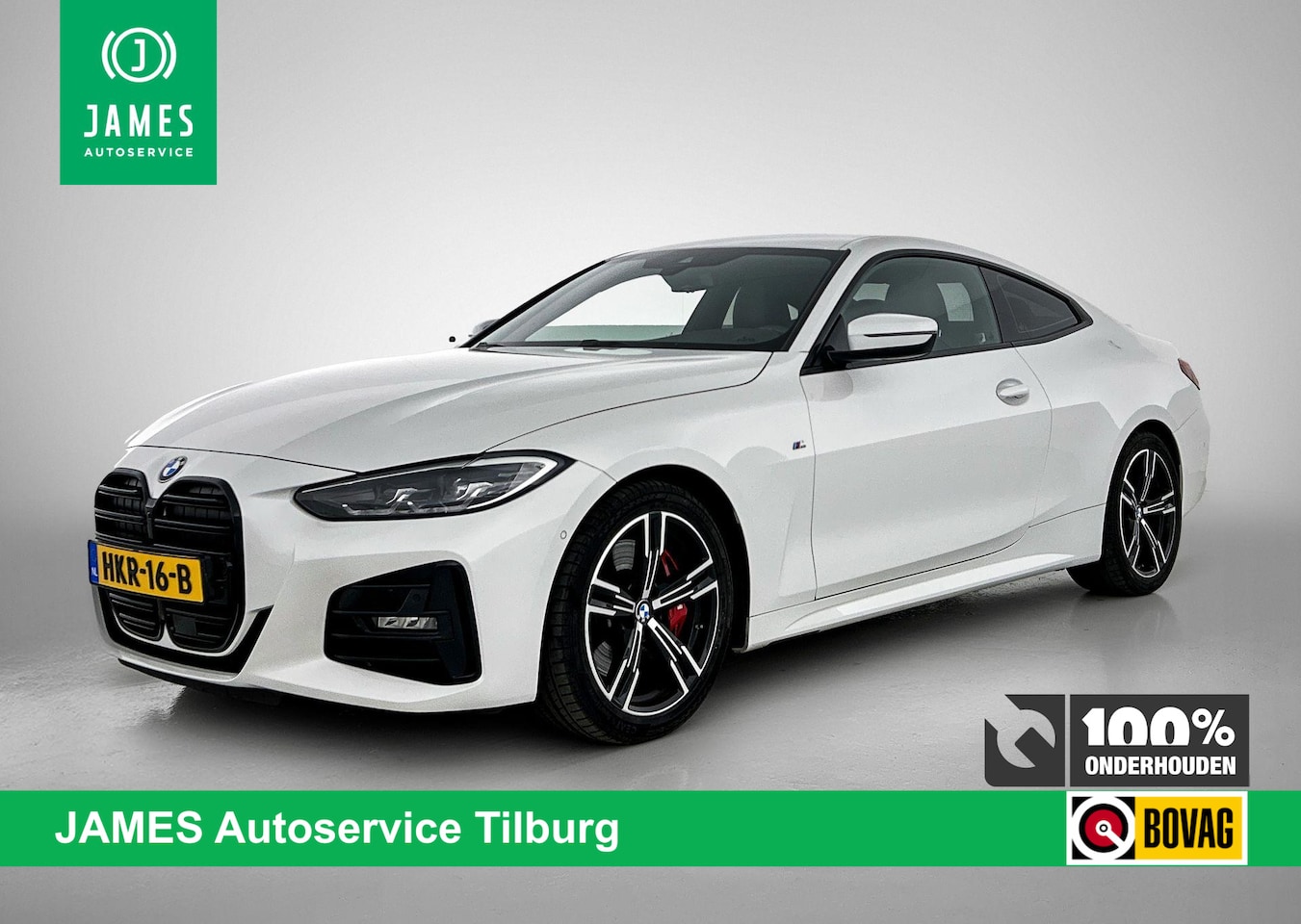 BMW 4-serie Coupé - 430i High Executive M-SPORT | CAMERA | AD-CRUISE | LEER-ALCANTARA - AutoWereld.nl